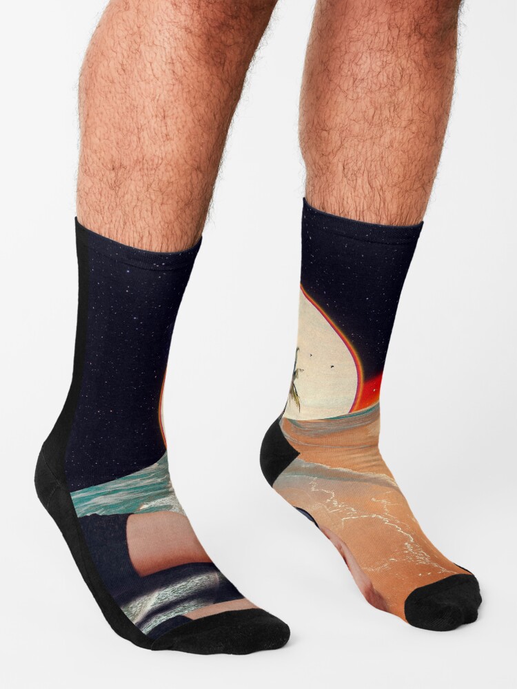 Alternate view of A Cup Of Sunshine Socks