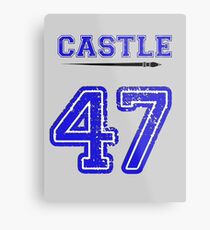 Castle 47 Jersey Metal Print