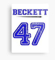 Beckett 47 Jersey Metal Print