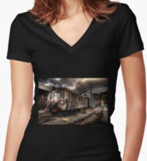 I used to carry dreams Women's Fitted V-Neck T-Shirt
