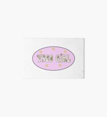Vsco Girl - Spunky Swirls & Stars Art Board Print
