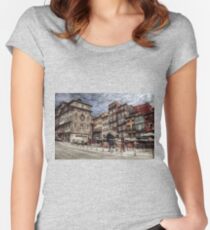 Downtown Women's Fitted Scoop T-Shirt