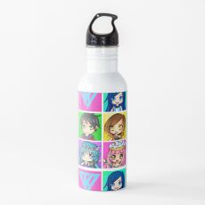 Funneh and the Krew - Anime Style Water Bottle