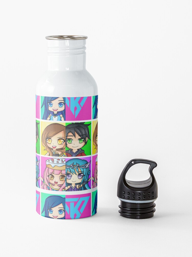 Alternate view of Funneh and the Krew - Anime Style Water Bottle