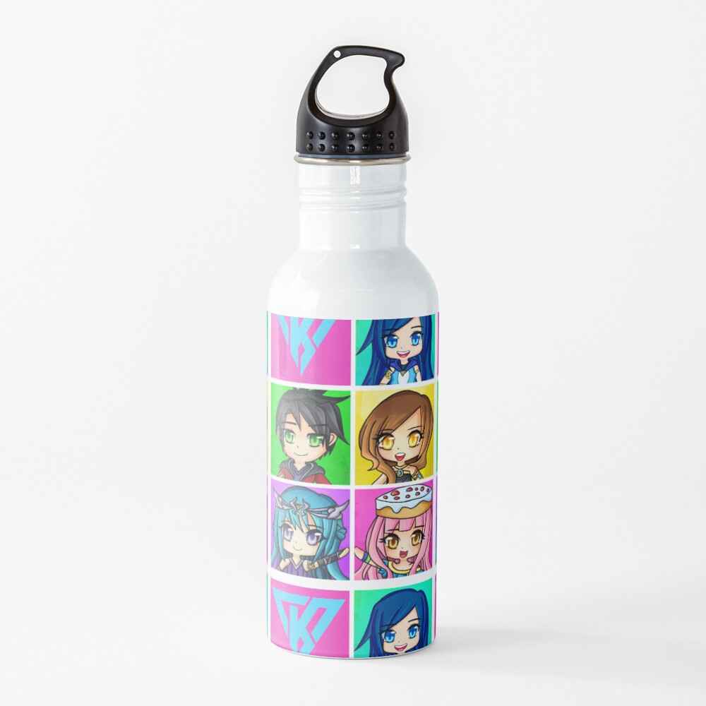 Funneh and the Krew - Anime Style Water Bottle