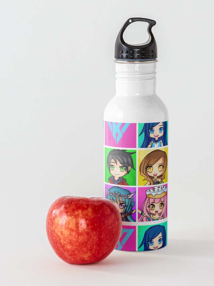Alternate view of Funneh and the Krew - Anime Style Water Bottle