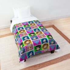 Funneh and the Krew - Anime Style Comforter