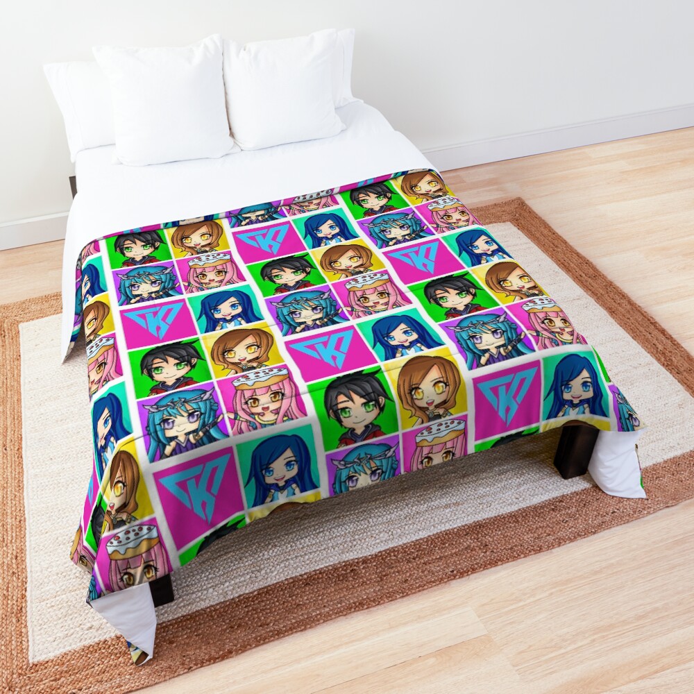 Funneh and the Krew - Anime Style Comforter