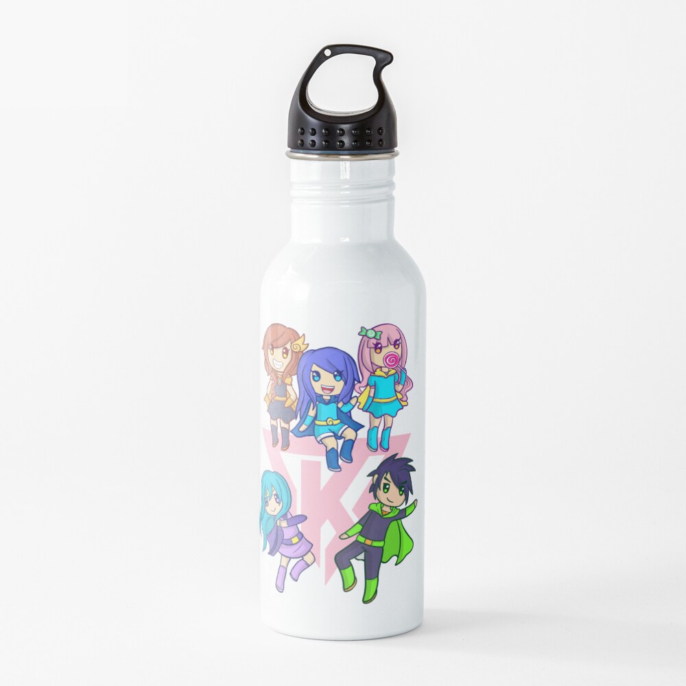 Funneh and the Krew Pink Water Bottle