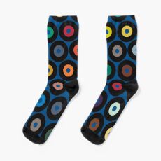 VINYL blue Socks