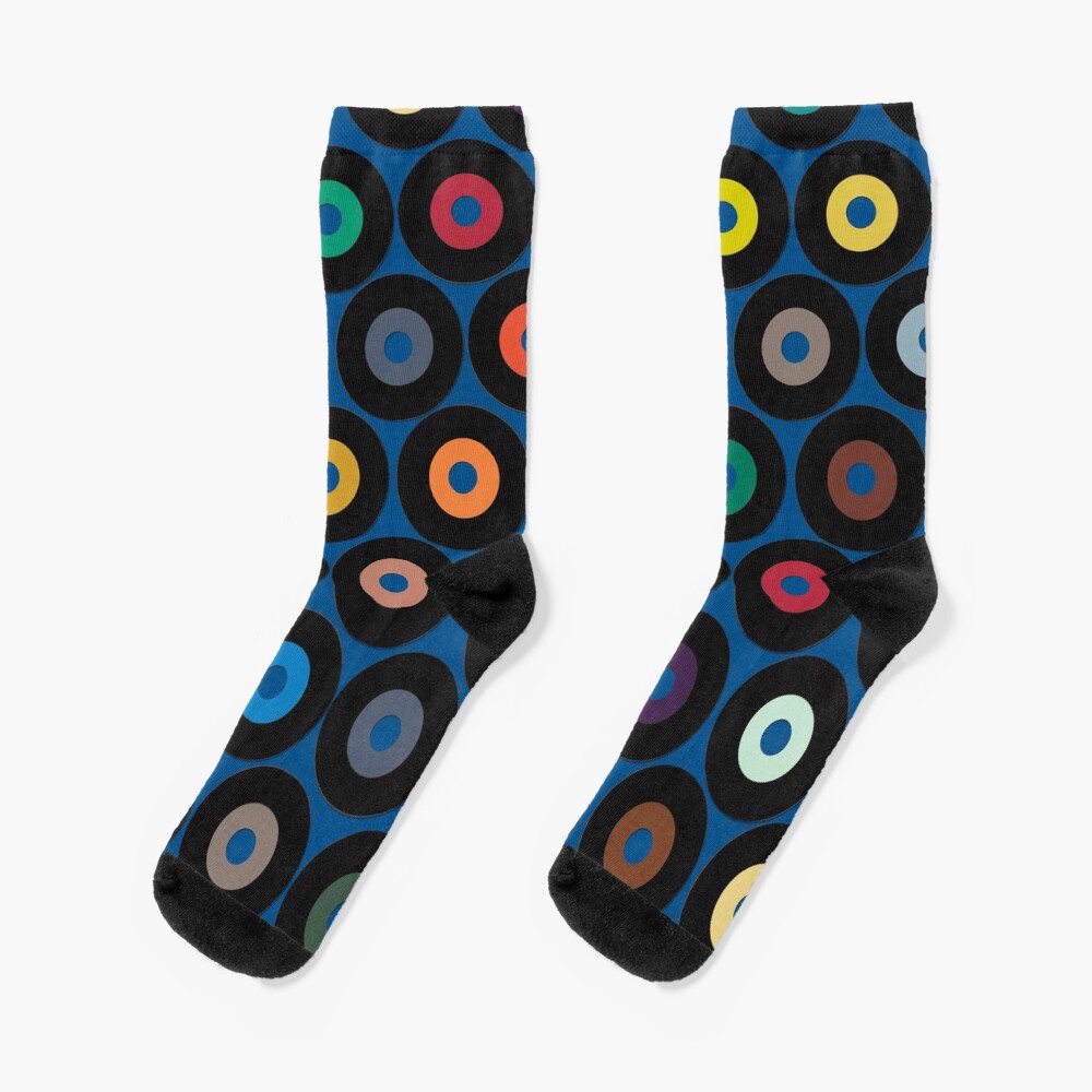VINYL blue Socks