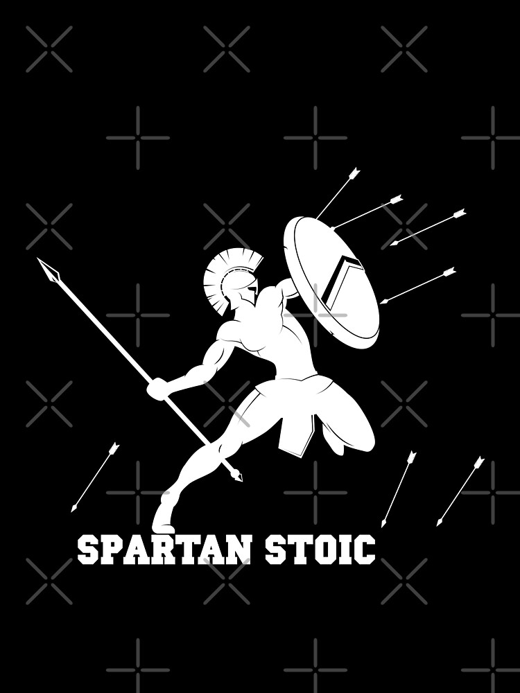 Wisdom Warrior - Spartan Stoic - Wisdom To Fight by StoicMagic