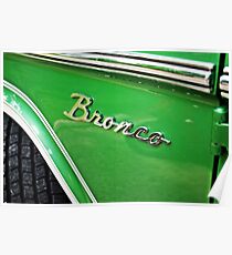 Ford Bronco Poster