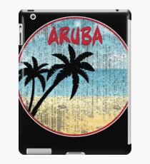 Aruba Vacation Palm Trees Aruban Caribbean Beach Trip iPad-Hülle & Klebefolie