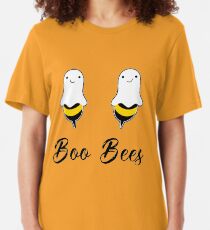 Boo Bees Halloween Slim Fit T-Shirt