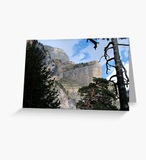 Ordessa valle, Spanish Pyranees Greeting Card