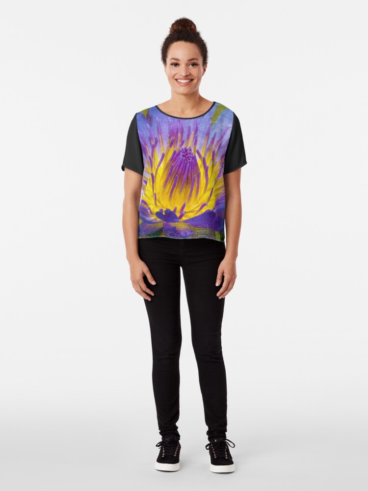 Alternate view of The Fire Inside Chiffon Top