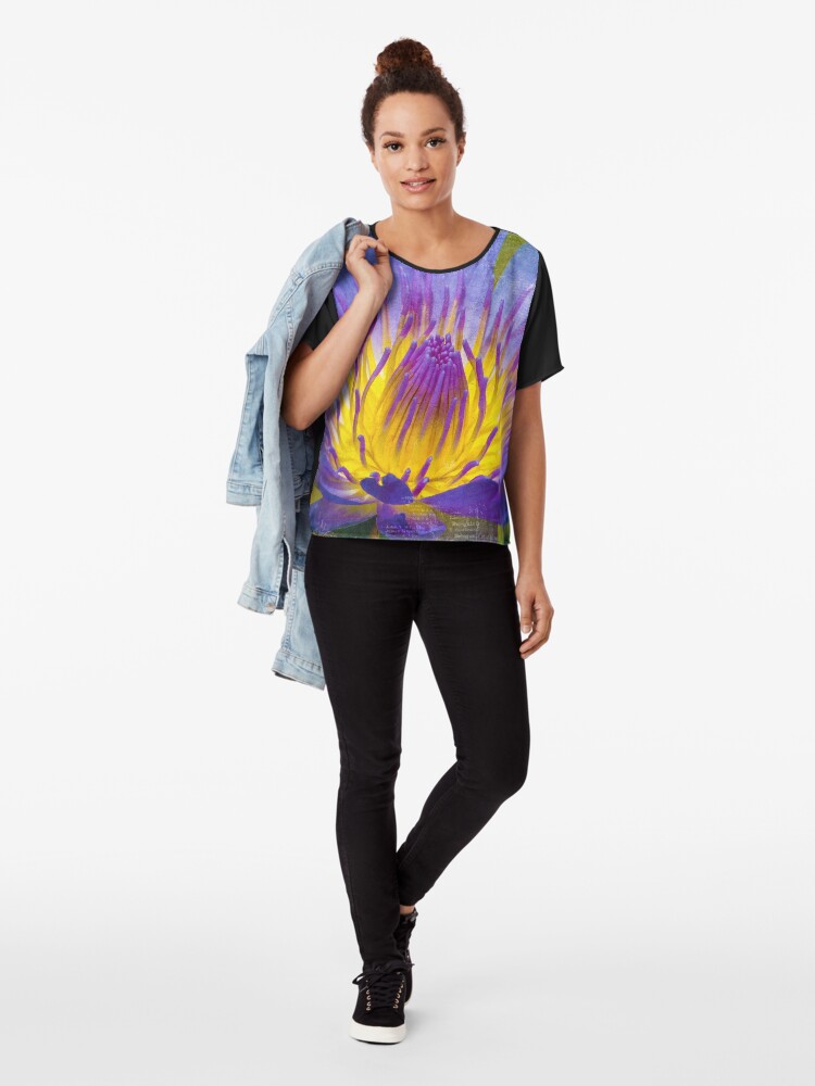 Alternate view of The Fire Inside Chiffon Top