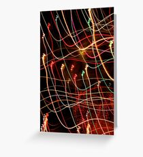 Suburb Christmas Light Series - Xmas 3hree Greeting Card