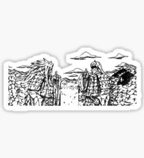 valley of the end Sticker
