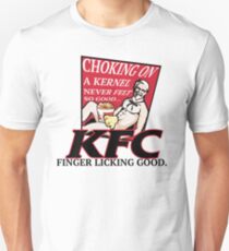 KFC: CHOKING ON A KERNEL Unisex T-Shirt
