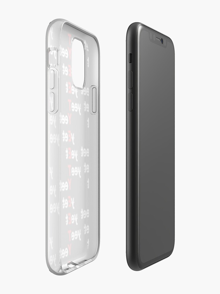 Coque iPhone « YEET YEET YEET YEET - Blanc pour Noir », par skrtz