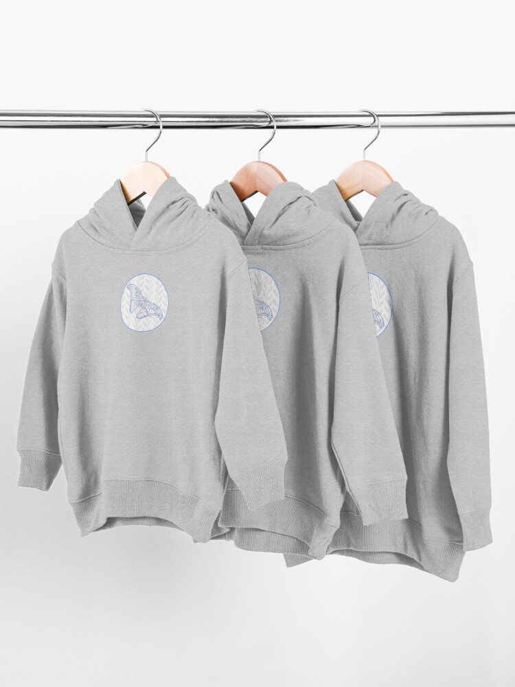 Alternate view of Fly Blue Lacy Fly Toddler Pullover Hoodie