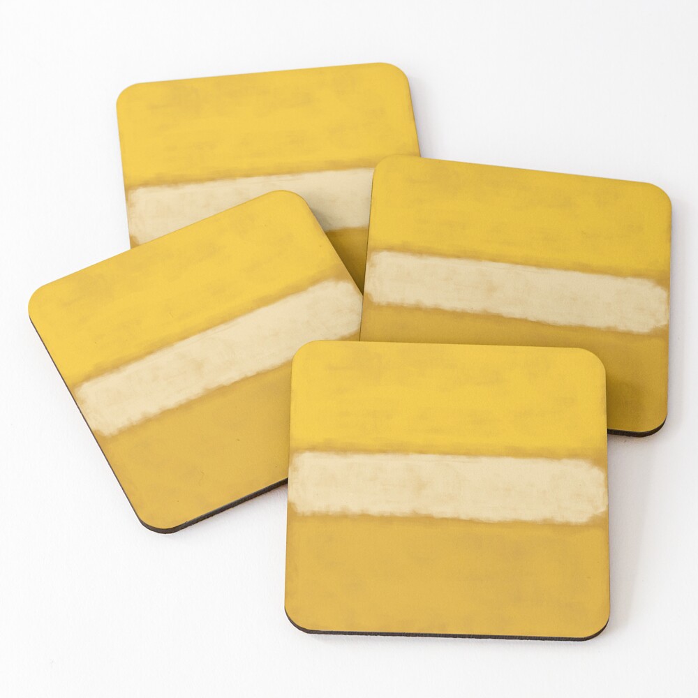 Rothko Inspired #13 Coasters (Set of 4)
