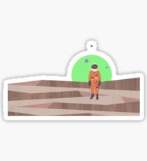 Marooned Astronaut (alone 2015) Sticker