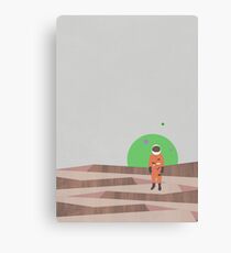 Marooned Astronaut (alone 2015) Canvas Print