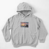 Beach Sunset Kids Pullover Hoodie