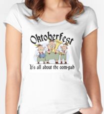 Funny Oktoberfest Women's Fitted Scoop T-Shirt