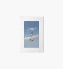 I want you more than any blue sky - weathering with you Art Board Print