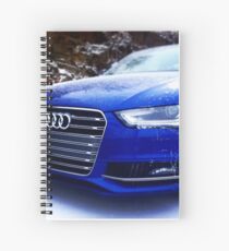Nogaro Blue Audi S4 Spiral Notebook