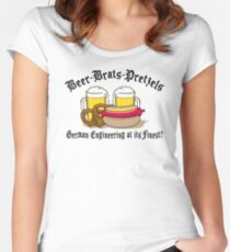 German Engineering Women's Fitted Scoop T-Shirt