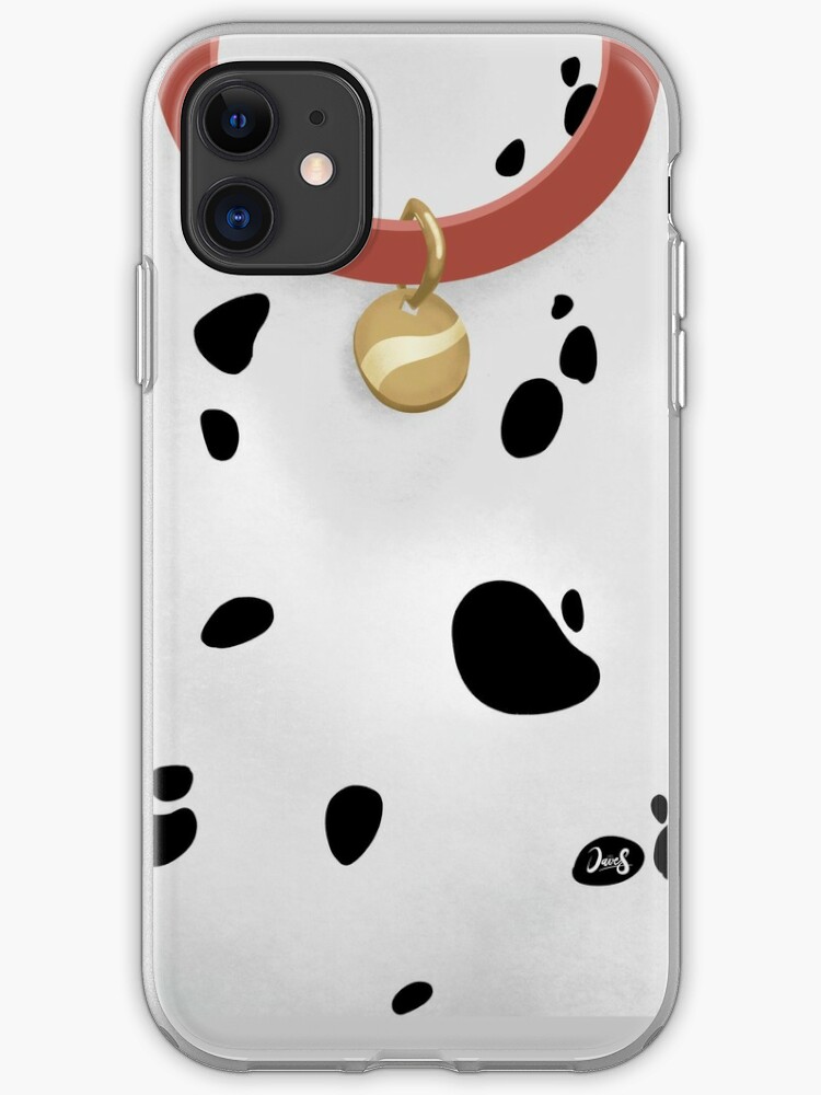 coque iphone 7 dalmatien