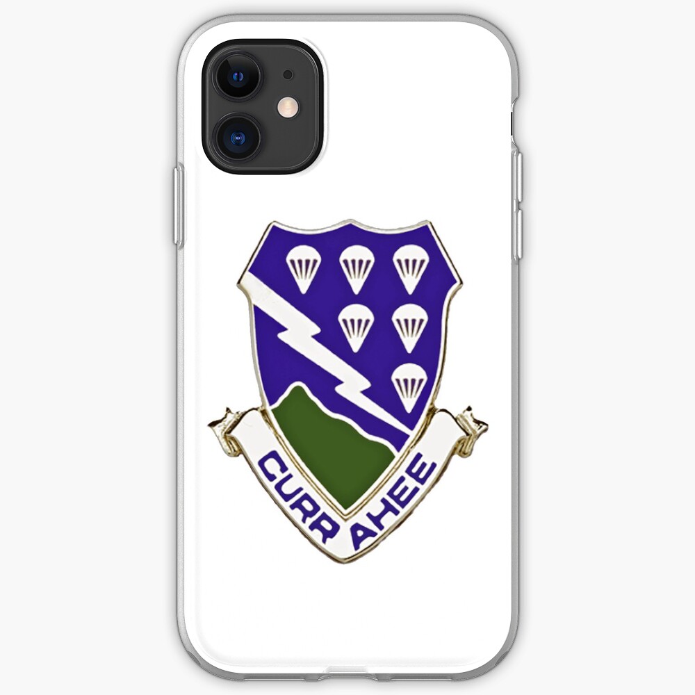 Currahee - 506th Infantry - 101st Airborne iPhone Case & Cover