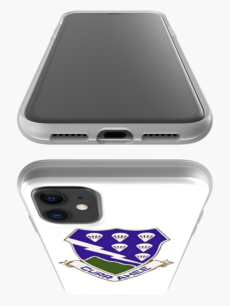 Alternate view of Currahee - 506th Infantry - 101st Airborne iPhone Case & Cover