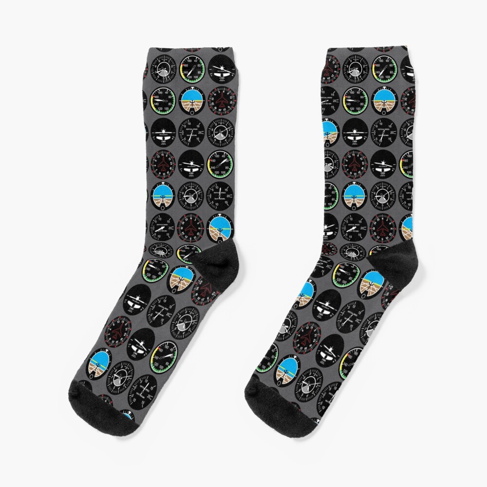 Flight Instruments Socks