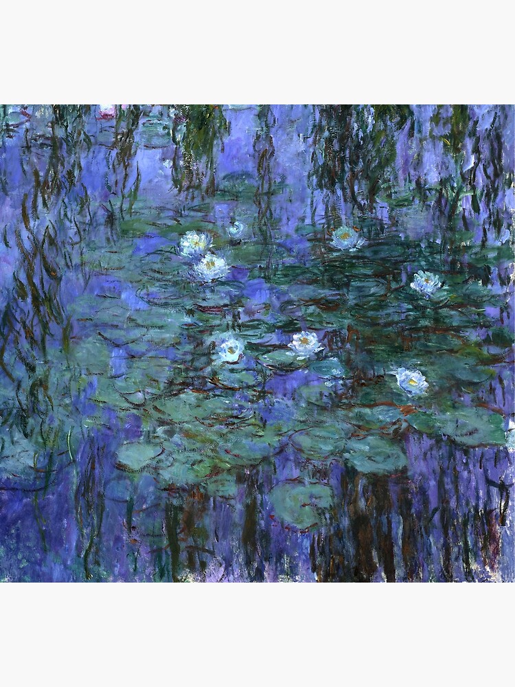 Blue Water Lilies, Claude Monet by fourretout