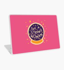 I see a strong woman Laptop Skin