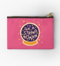 I see a strong woman Zipper Pouch