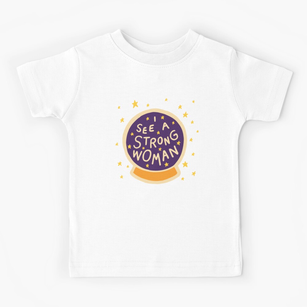 I see a strong woman Kids T-Shirt
