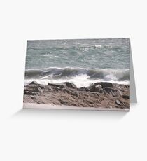 A day at the beach Greeting Card
