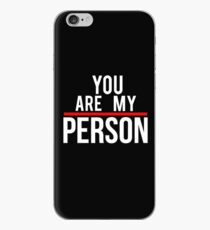 Du bist meine Person iPhone-Hülle & Cover