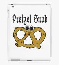 Funny Pretzel "Pretzel Snob" Pretzels iPad Case/Skin