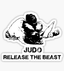 JUDO RELEASE THE BEAST Sticker