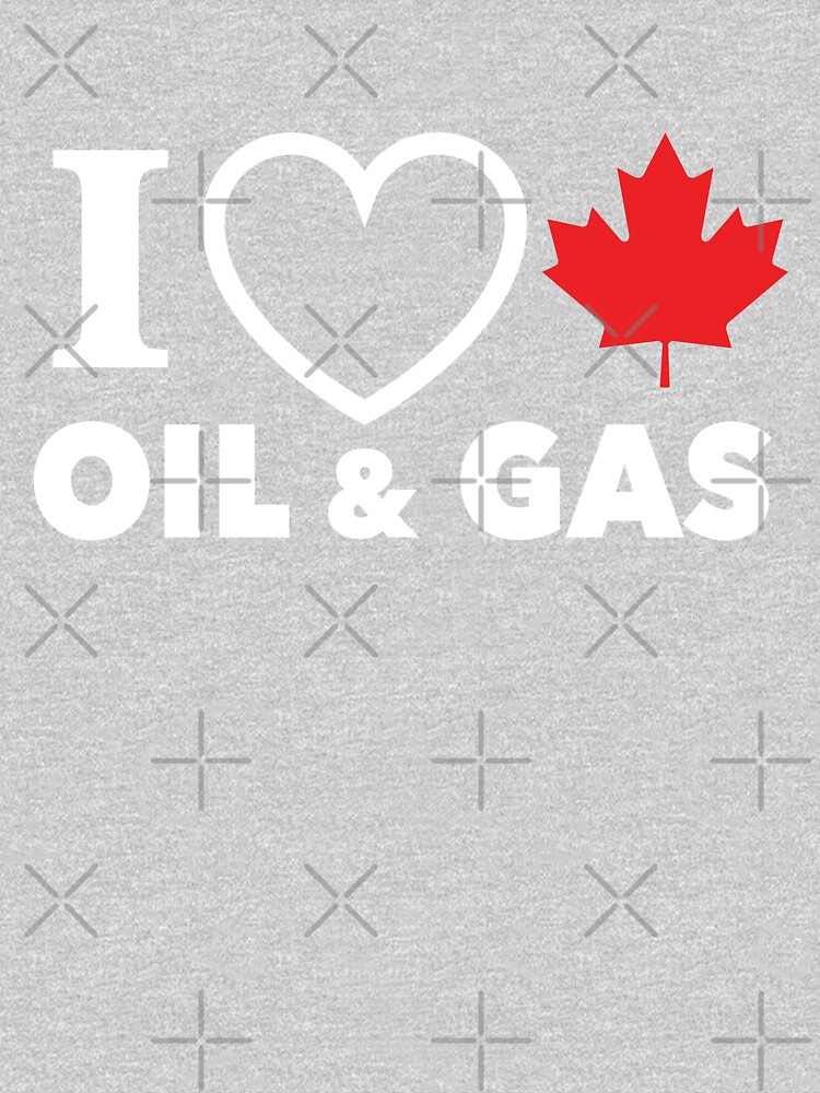 I Love Canadian Oil and Gas Red Heart and Maple Leaf Alberta Pipelines black background MCGA HD HIGH QUALITY ONLINE STORE by iresist