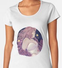 Rose Premium Scoop T-Shirt