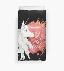 The last unicorn - Yin Yang Duvet Cover